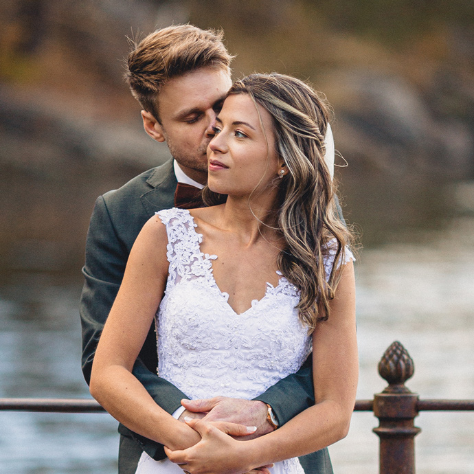 Bröllopsfotografering - Jonsered